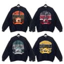 Retro Big Word Graphic Fútbol americano Crewneck Sudadera, American Fútbol americano Fan, Sunday Camiseta, Fútbol americano Thowback Vintage Todos los equiposs Sudadera, Vintage Graphic Camisetas, Unisex Sudaderas 2 small thumbnail