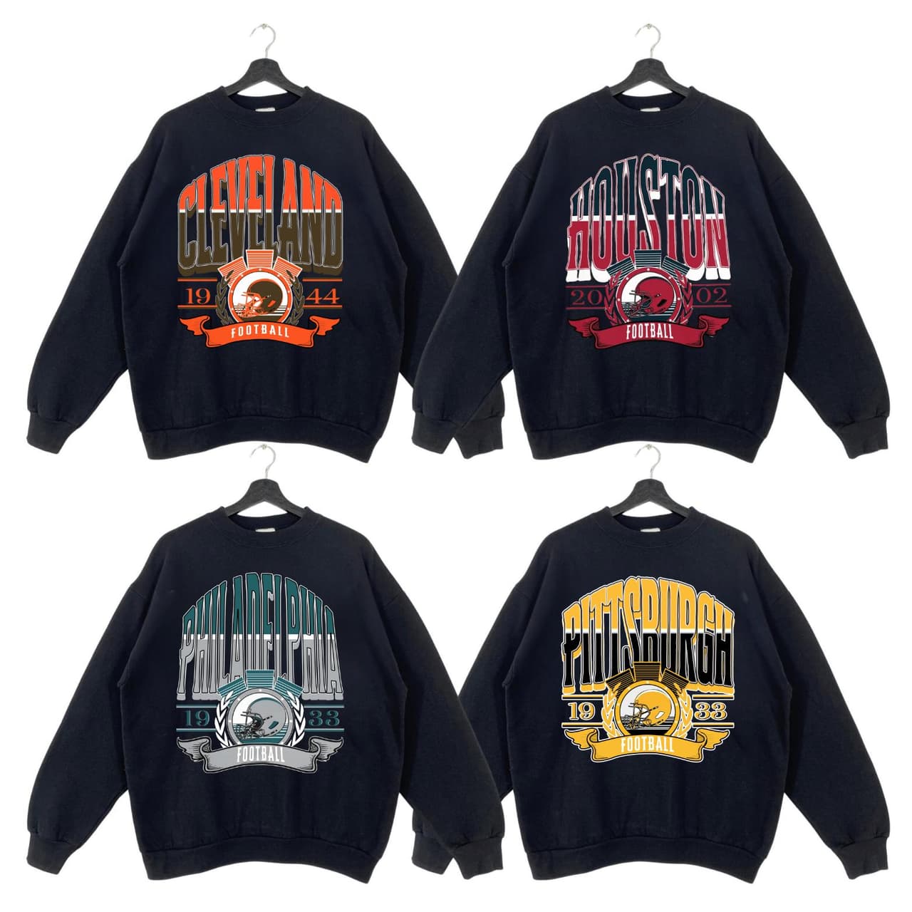 Retro Big Word Graphic Fútbol americano Crewneck Sudadera, American Fútbol americano Fan, Sunday Camiseta, Fútbol americano Thowback Vintage Todos los equiposs Sudadera, Vintage Graphic Camisetas, Unisex Sudaderas – image 2, NFL Tee, San Francisco 49ers Tee, Dallas Cowboys Tee, Detroit Lions Tee, Kansas City Chiefs Tee, Tampa Bay Buccaneers Tee, Arizona Cardinals Tee