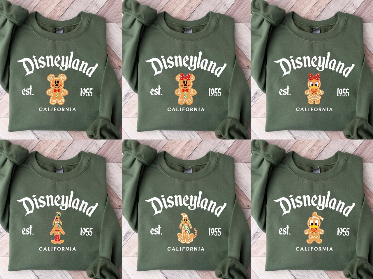 Retro Cookies, Mouse & Friends Christmas Sweatshirts & Shirts Est 1955 – image 1, Mouse & Friends Tee, Mouse & Friends Merch, Mouse & Friends Shirt, Mouse & Friends Sweatshirt, Mouse & Friends Hoodie, Mouse & Friends Clothes