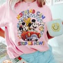 Retro Disney Mickey & Minnie Runaway Railway Shirt: Vacation Trip Tee 3 small thumbnail