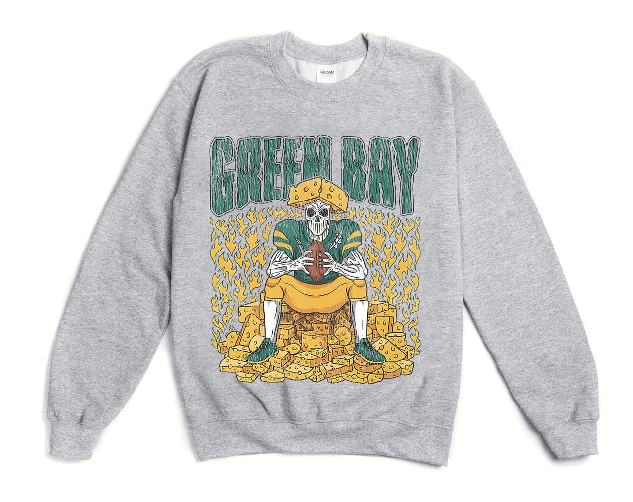 Sudadera Retro de Fútbol Skeleton Green Bay: Regalo Clásico para Aficionados al Fútbol – image 1, Green Bay Packers Tee, packer hooded sweatshirt, green bay packers shirt, packers shirt, gb packers shirts, green packers shirt, packers football shirt