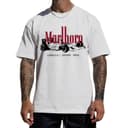 Camiseta Retro Marlboro F1 Grand Prix de Carreras - Hombres, Mujeres, Parte Superior de Algodón 2 small thumbnail