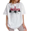 Camiseta Retro Marlboro F1 Grand Prix de Carreras - Hombres, Mujeres, Parte Superior de Algodón 4 small thumbnail