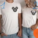 Retro Mickey Minnie Checkered Family Shirts - Magic Kingdom Trip Tees 1 small thumbnail