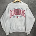 Retro MLB Cleveland Guardians Baseball Sweatshirt & Shirt 4 small thumbnail