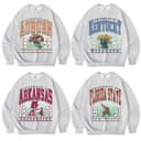 Retro NCAA All University Football Sweatshirt, Vintage All Team NCAA Football Sweatshirt, Crewneck for Mens, for Womens, Fall Sweaters 2 small thumbnail