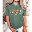 Retro Pooh Christmas Shirts - Cute Women's 2024 Holiday Gifts 1 small thumbnail