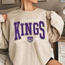 Retro Sacramento Kings Basketball Fan Shirt, Sweatshirt & T-Shirt 1 small thumbnail