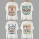 Retro Skeleton Todos los Equiposs Fútbol Americano T-shirt, Gildan 5000 Unisex Cuello Redondo Clásico Sudadera, Todos los Equiposs Fútbol Americano Hoodie 1 small thumbnail