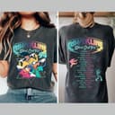 Retro Unisex A Goofy Movie Powerline World Tour 95 T-Shirt Vintage 90s Disney 1 small thumbnail