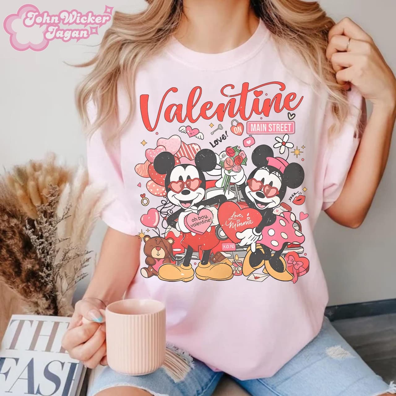 Retro Valentine Disneyland Sweatshirt & Main Street Couple Shirt – image 3, disney shirt, cameron boyce merch, disney shirts for women, disney tee shirts womens, womens disney tee, disney family shirts, disney t shirts family