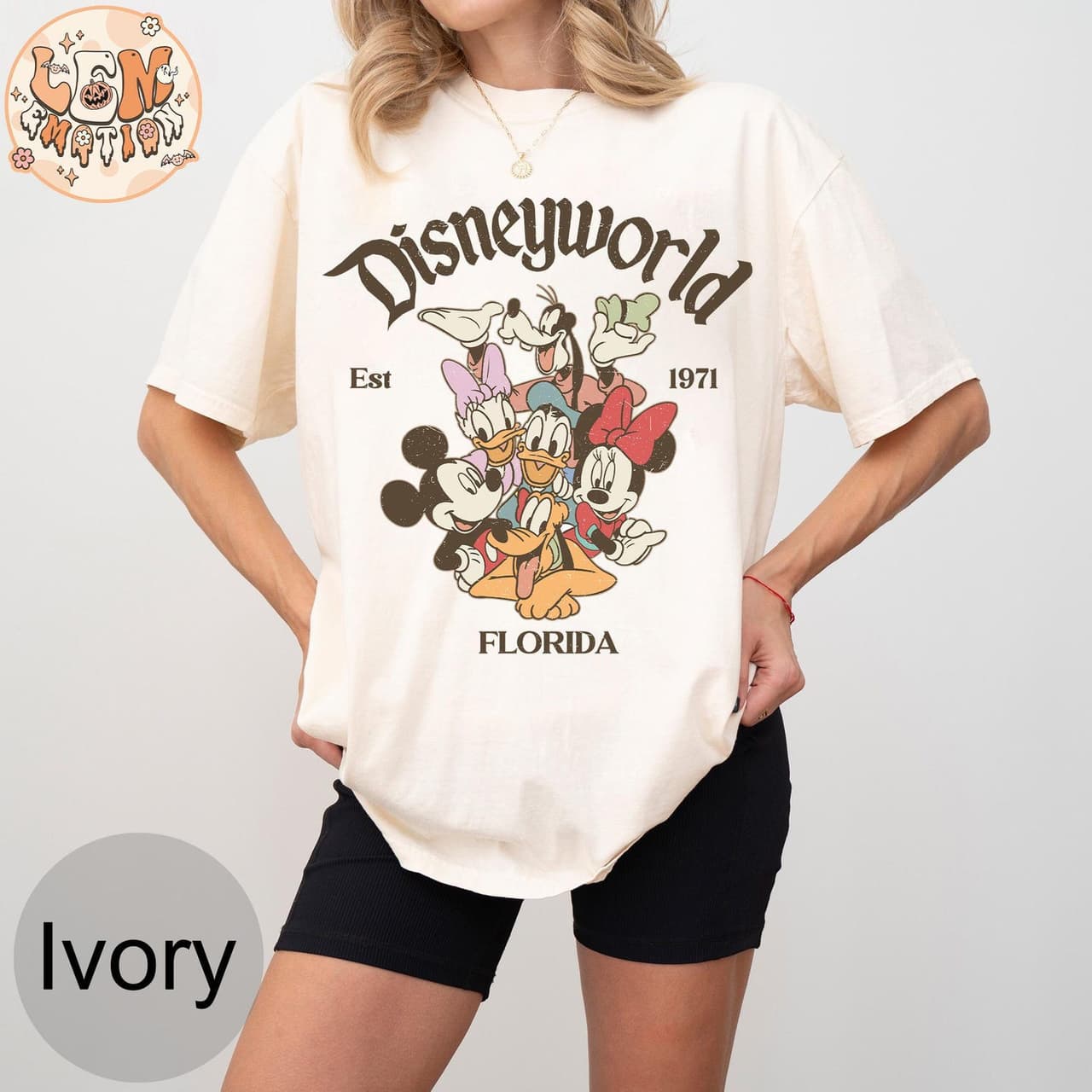 Retro Walt Disney World Florida 1971 Mickey Friends Shirt – image 2, disney shirt, cameron boyce merch, disney shirts for women, disney tee shirts womens, womens disney tee, disney family shirts, disney t shirts family