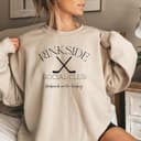 Rinkside Social Club Hockey Sweatshirt & Tee for Hockey Moms & Fans 1 small thumbnail
