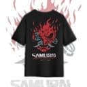 Samurai Reunion Tour Shirt, 2 sided Classic Samurai Band Hoodie, Cyberpunk Samurai Sweatshirt 4 small thumbnail