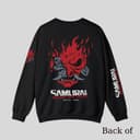 Samurai Reunion Tour Shirt, Classic Samurai Band Sweatshirt, Cyberpunk Samurai Hoodie, Comfort Colors 4 small thumbnail