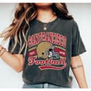 Camiseta casual de cuello redondo para fan de San Francisco, regalo de camiseta de fútbol vintage U1ZMF 1 small thumbnail