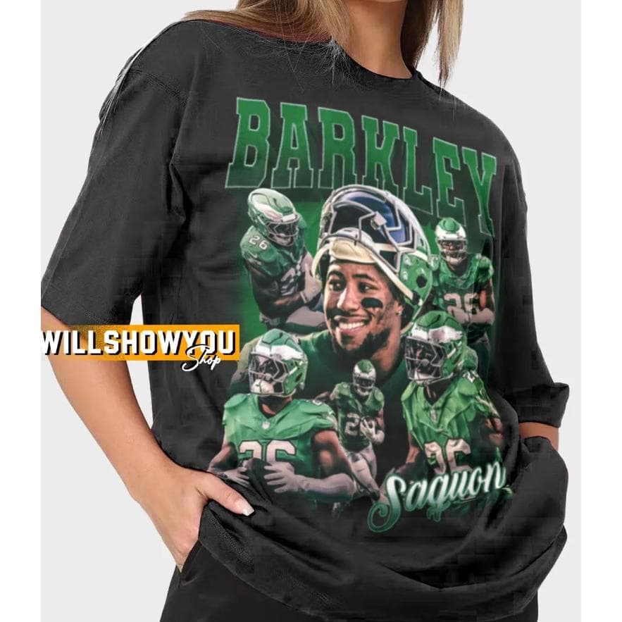 Camiseta Saquonn Barkley, camiseta de fútbol Philly, camiseta día de juego, regalo familiar – image 1, Saquonn Barkley Tee, Saquonn Barkley Merch, Saquonn Barkley Shirt, Saquonn Barkley Sweatshirt, Saquonn Barkley Hoodie, Saquonn Barkley Clothes
