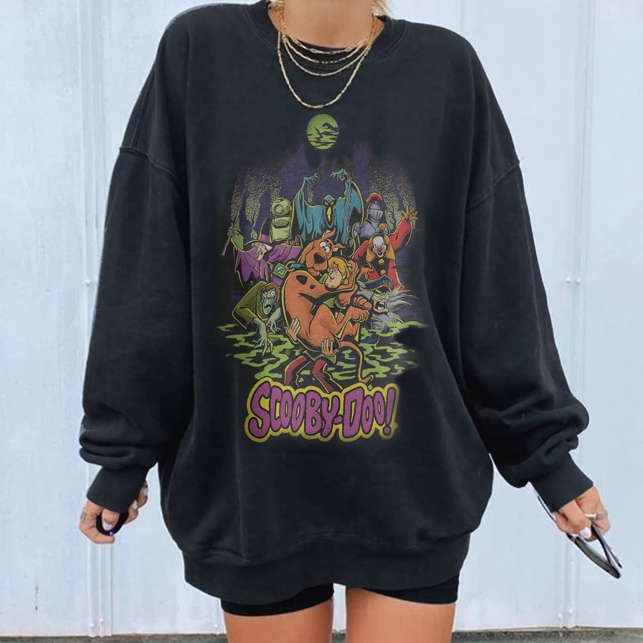 Scooby Doo Vintage Halloween Sweatshirt, Hoodie & Crewneck | Comfort Colors – image 1, Scooby Doo Tee, Scooby Doo Merch, Scooby Doo Shirt, Scooby Doo Sweatshirt, Scooby Doo Hoodie, Scooby Doo Clothes
