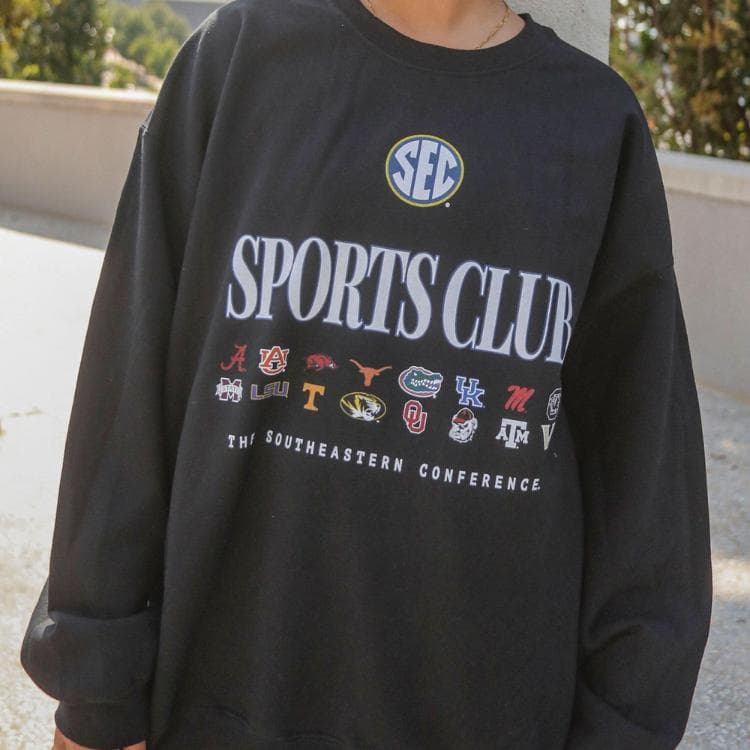 SEC Sports Club Sweasthirt, Southeastern Conference Sweatshirt, Sports Club Hoodie, Sports Shirt, Football Shirt, Gift For SEC Fans, Unisex Shirt For Women, For Men – image 1, SEC Sports Club Tee, SEC Sports Club Merch, SEC Sports Club Shirt, SEC Sports Club Sweatshirt, SEC Sports Club Hoodie, SEC Sports Club Clothes