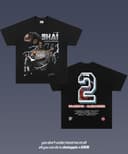 Shai Gilgeous-Alexander 2.1 Vintage Tee | Basketball Graphic Shirt 1 small thumbnail