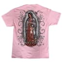 Silver Glitter Pink Virgenita T-shirt | Cotton Round Neck Tee Unisex 1 small thumbnail
