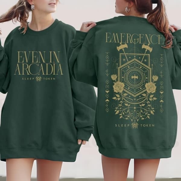 Sleep Token Even In Arcadia Emergence Vintage 2025 T-shirt Hoodie Sweatshirt – image 1, Sleep Token Tee, Sleep Token Merch, Sleep Token Shirt, Sleep Token Sweatshirt, Sleep Token Hoodie, Sleep Token Clothes
