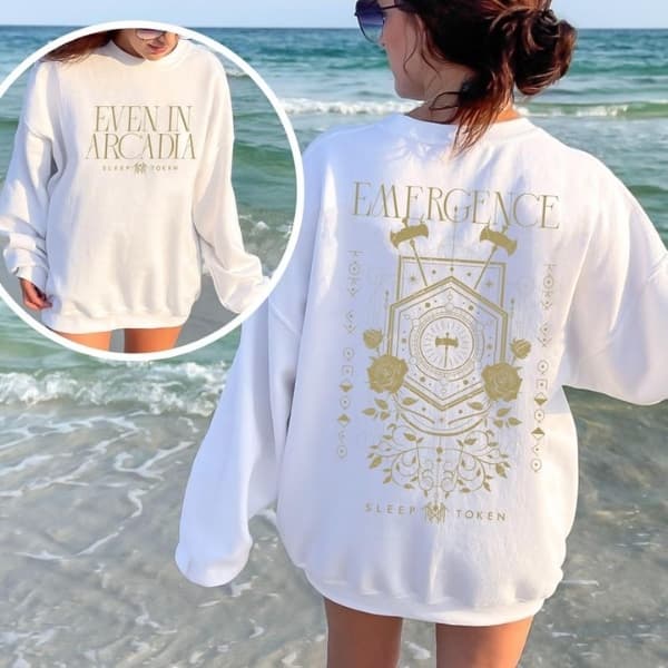 Sleep Token Even In Arcadia Emergence Vintage 2025 T-shirt Hoodie Sweatshirt – image 3, Sleep Token Tee, Sleep Token Merch, Sleep Token Shirt, Sleep Token Sweatshirt, Sleep Token Hoodie, Sleep Token Clothes