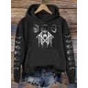 Sleep Token Moon Phase Dark Washed Print Vintage Sweatshirt Hoodie Gift 1 small thumbnail