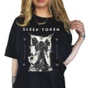 Sleep Token Women's T-Shirt, Hoodie & Sweatshirt – Comfort Colors Printed Cotton Top 2 small thumbnail