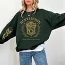 Slytherin Sudadera y Capucha Casa de Magia - Booklover Comfort Colors 1 small thumbnail