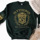 Slytherin Sudadera y Capucha Casa de Magia - Booklover Comfort Colors 3 small thumbnail