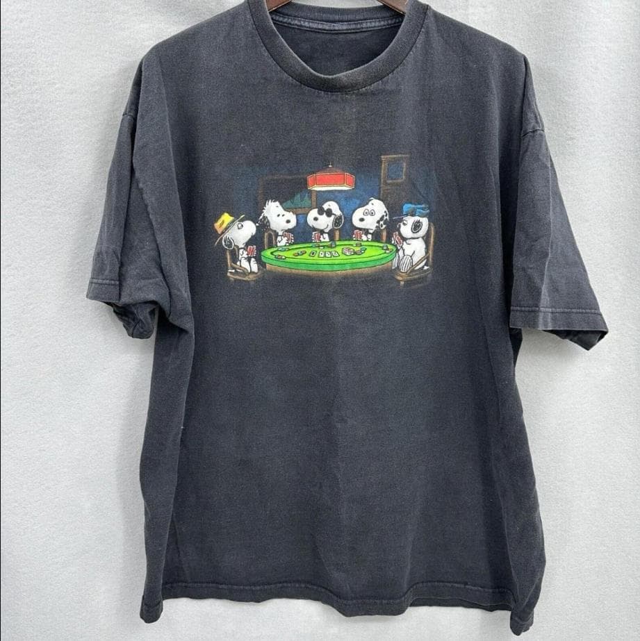 Snoopy Peanuts Poker Tee, Sweatshirt, Hoodie – Unisex Gift – image 2, disney shirt, cameron boyce merch, disney shirts for women, disney tee shirts womens, womens disney tee, disney family shirts, disney t shirts family