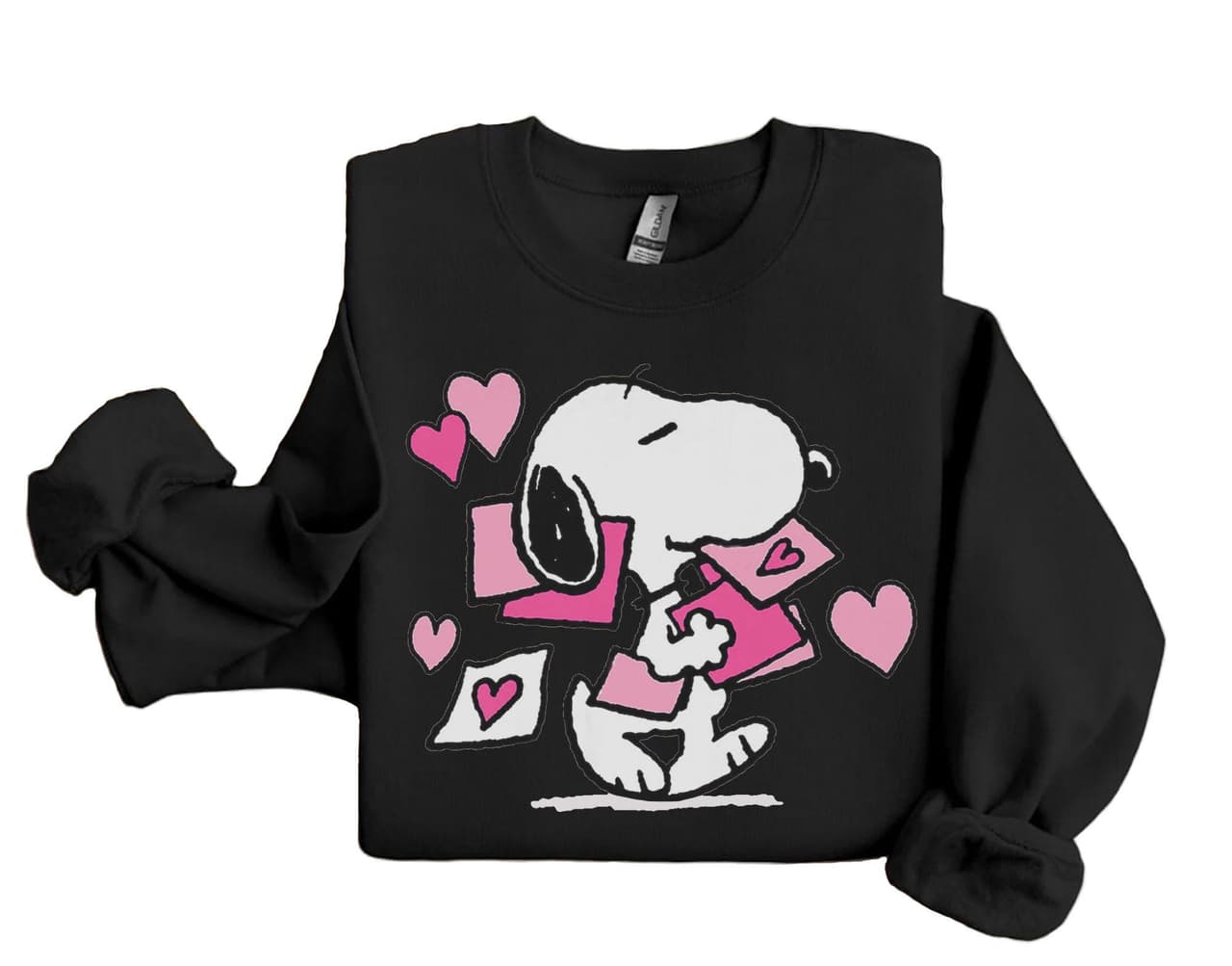Snoopy Día de San Valentín Amor Corazones Patas Sudadera y Hoodie Regalo – image 4, Snoopy Tee, Snoopy Merch, Snoopy Shirt, Snoopy Sweatshirt, Snoopy Hoodie, Snoopy Clothes