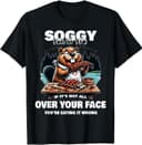 Soggy Beaver BBQ Ver 2 Camiseta Gráfica Vintage de Oso para Hombres y Mujeres 1 small thumbnail