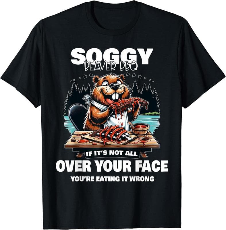 Soggy Beaver BBQ Ver 2 Camiseta Gráfica Vintage de Oso para Hombres y Mujeres – image 1, Soggy Beaver BBQ Tee, Soggy Beaver BBQ Merch, Soggy Beaver BBQ Shirt, Soggy Beaver BBQ Sweatshirt, Soggy Beaver BBQ Hoodie, Soggy Beaver BBQ Clothes