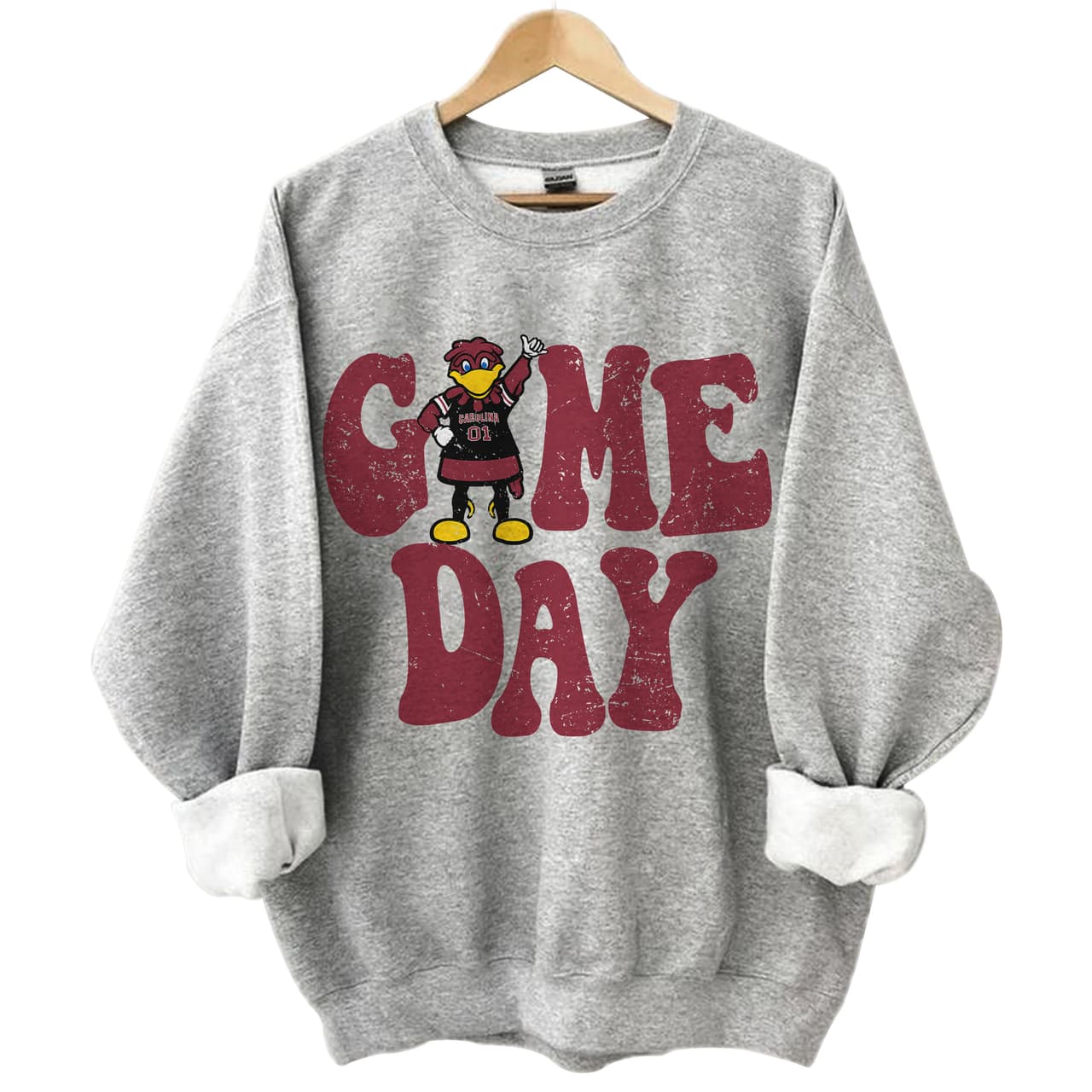 South Carolina Gamecocks Sudadera Vintage NCAA Fútbol Día de Partido – image 1, South Carolina Gamecocks Tee, South Carolina Gamecocks Merch, South Carolina Gamecocks Shirt, South Carolina Gamecocks Sweatshirt, South Carolina Gamecocks Hoodie, South Carolina Gamecocks Clothes