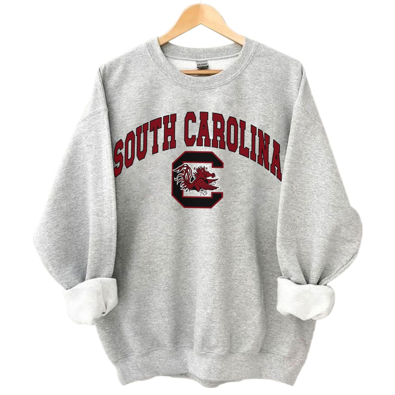 Sudadera Pullover Vintage South Carolina Gamecocks NCAA Football – image 2, South Carolina Gamecocks Tee, South Carolina Gamecocks Merch, South Carolina Gamecocks Shirt, South Carolina Gamecocks Sweatshirt, South Carolina Gamecocks Hoodie, South Carolina Gamecocks Clothes