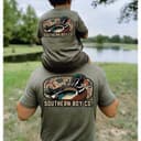 Southern Boy Co Camo Wood Duck Camiseta, Sudadera, Hoodie para Jóvenes - Regalo 1 small thumbnail