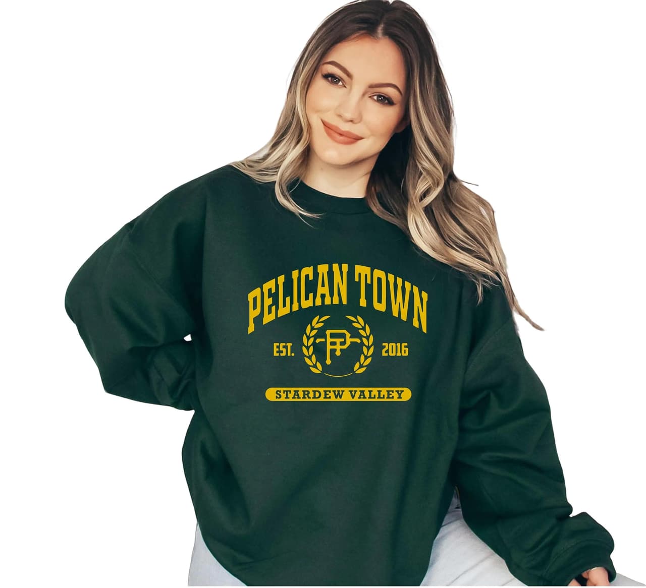 Stardew Valley Sudadera Unisex Colegial, Regalo Pelican Town – image 4, Stardew Valley Tee, Stardew Valley Merch, Stardew Valley Shirt, Stardew Valley Sweatshirt, Stardew Valley Hoodie, Stardew Valley Clothes