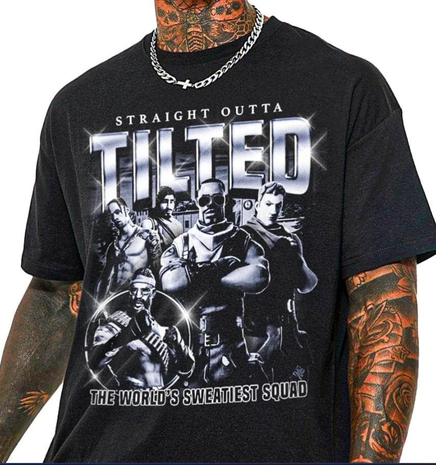 Straight Outta Tilted NWA Fortnite Meme Bootleg Shirt & Hoodie – image 1, Straight Outta Tilted NWA Fortnite Tee, Straight Outta Tilted NWA Fortnite Merch, Straight Outta Tilted NWA Fortnite Shirt, Straight Outta Tilted NWA Fortnite Sweatshirt, Straight Outta Tilted NWA Fortnite Hoodie, Straight Outta Tilted NWA Fortnite Clothes