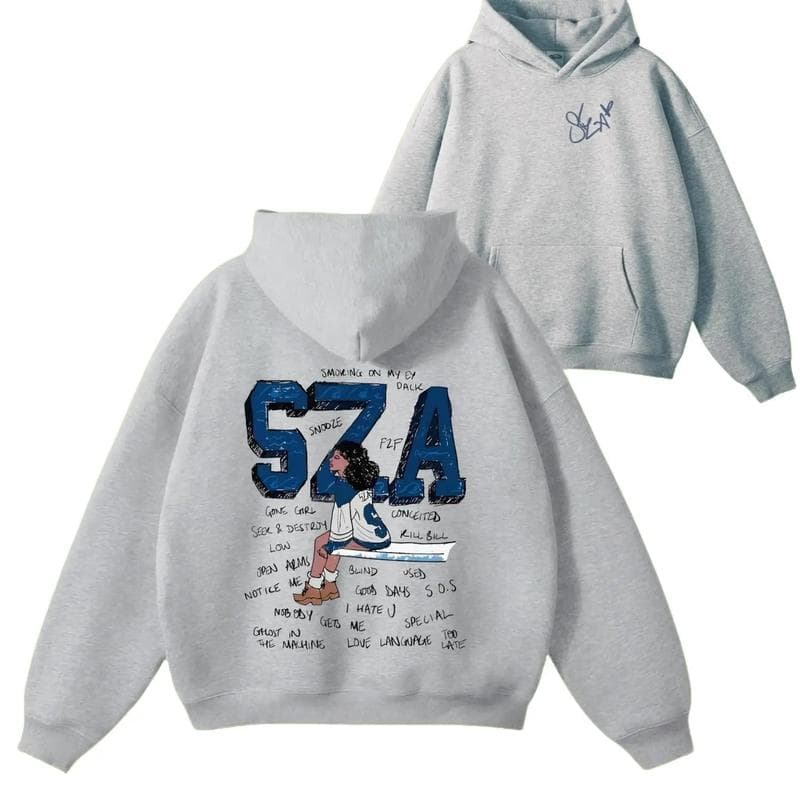 Sza Good Days 2-Sided Unisex Merch: Tee, Hoodie, Sweatshirt, Cotton Crewneck – image 1, Sza Tee, Sza Merch, Sza Shirt, Sza Sweatshirt, Sza Hoodie, Sza Clothes