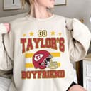 Taylor's Boyfriend Football T-Shirt, Sweatshirt & Hoodie 1 small thumbnail