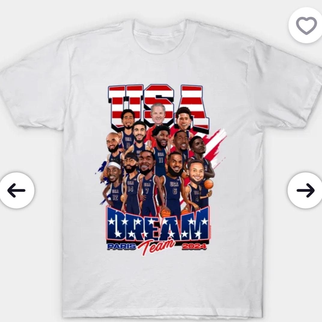 Team USA Basketball Ropa de Medalla de Oro: Camiseta, Sudadera, Hoodie – image 3, Team USA Basketball Tee, Team USA Basketball Merch, Team USA Basketball Shirt, Team USA Basketball Sweatshirt, Team USA Basketball Hoodie, Team USA Basketball Clothes