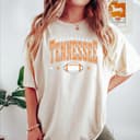 Tennessee Vols Football Oversized T-Shirt & Sweatshirt - Comfort Colors 2 small thumbnail
