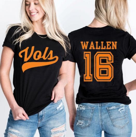 Tennessee Vols Morgan Wallen & Megan Moroney Inspired Shirt – image 3, Tennessee Volunteers Tee, tennessee football shirts, vols shirt, tennessee vols t shirt, tennessee football sweatshirt, tennessee volunteers t shirt, tennessee vols tee shirts