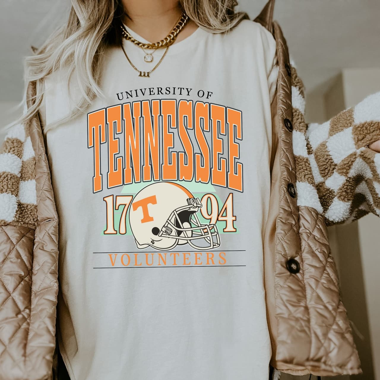 Tennessee Volunteers 1794 T-Shirt - Graphic NCAA Champions Gift – image 2, Tennessee Volunteers Tee, tennessee football shirts, vols shirt, tennessee vols t shirt, tennessee football sweatshirt, tennessee volunteers t shirt, tennessee vols tee shirts