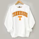 Tennessee Volunteers NCAA Football Vintage Sweatshirt, Graphic University Of Tennessee NCAA Basketball Team Shirt 2 small thumbnail