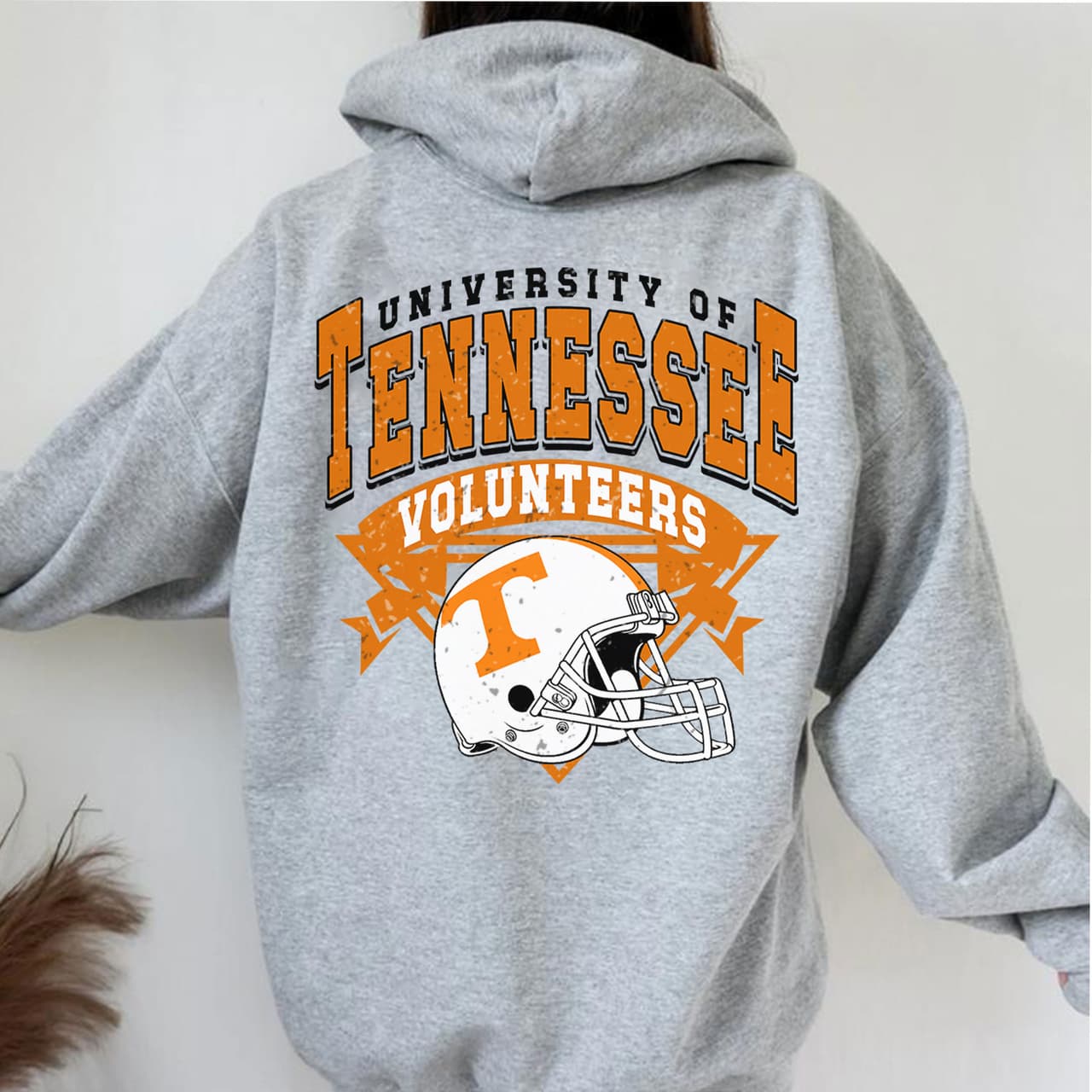 Tennessee Volunteers Vintage NCAA Football Hoodie Unisex Mujer – image 2, Tennessee Volunteers Tee, tennessee football shirts, vols shirt, tennessee vols t shirt, tennessee football sweatshirt, tennessee volunteers t shirt, tennessee vols tee shirts