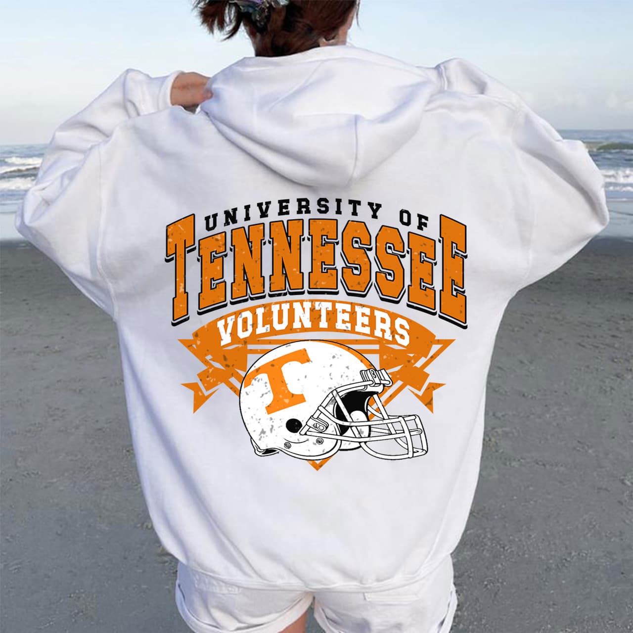 Tennessee Volunteers Vintage NCAA Football Hoodie Unisex Mujer – image 3, Tennessee Volunteers Tee, tennessee football shirts, vols shirt, tennessee vols t shirt, tennessee football sweatshirt, tennessee volunteers t shirt, tennessee vols tee shirts