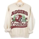 Texas A&M Aggies Sudadera Vintage de Fútbol NCAA Unisex 2 small thumbnail